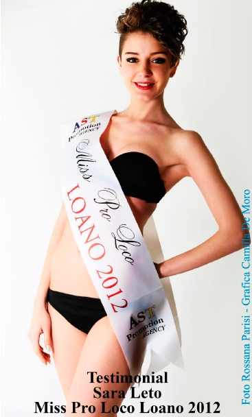 Miss Pro Loco Loano 2012 -2