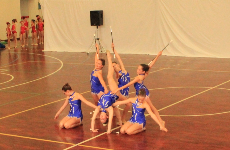 Twirling Voltri-MeleTeam junior C