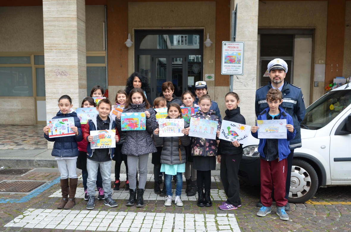 I vincitori al capolinea scuola valerga R