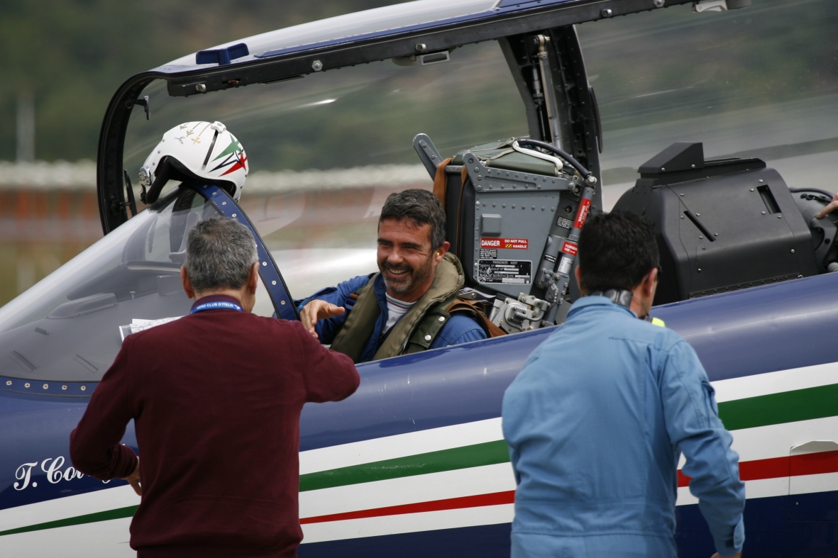 Arrivo Ten. Col. Jan Slangen Comandante P.A.N.