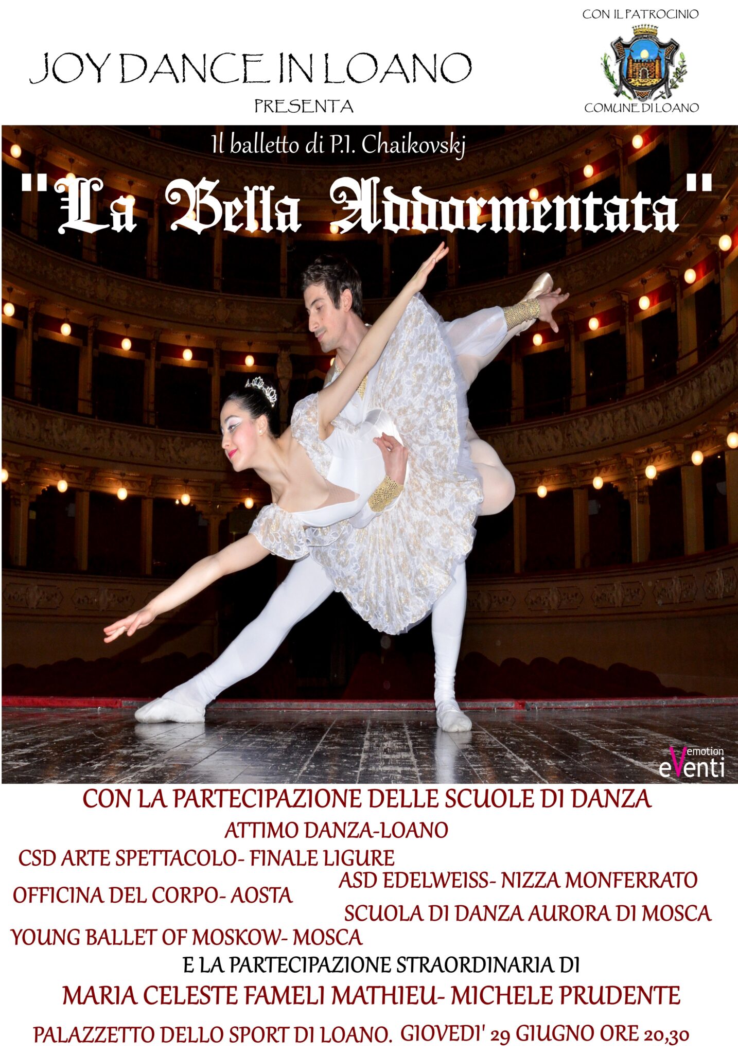 locandina bella JOY DANCE