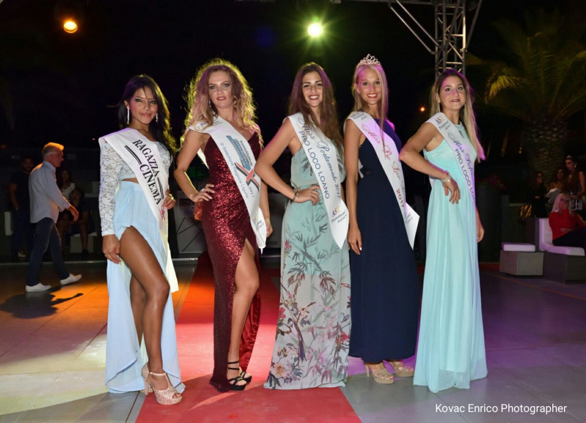 Loano Miss Pro Loco 2017 Vincitrici