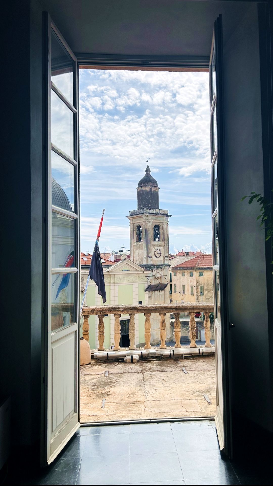A window of the municipality